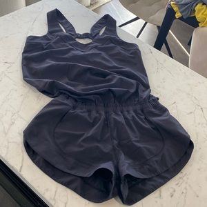 Gorgeous romper jumpsuit Lululemon black